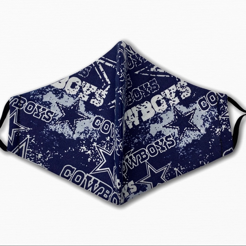 Dallas Cowboys Face Mask Reusable Adjustable